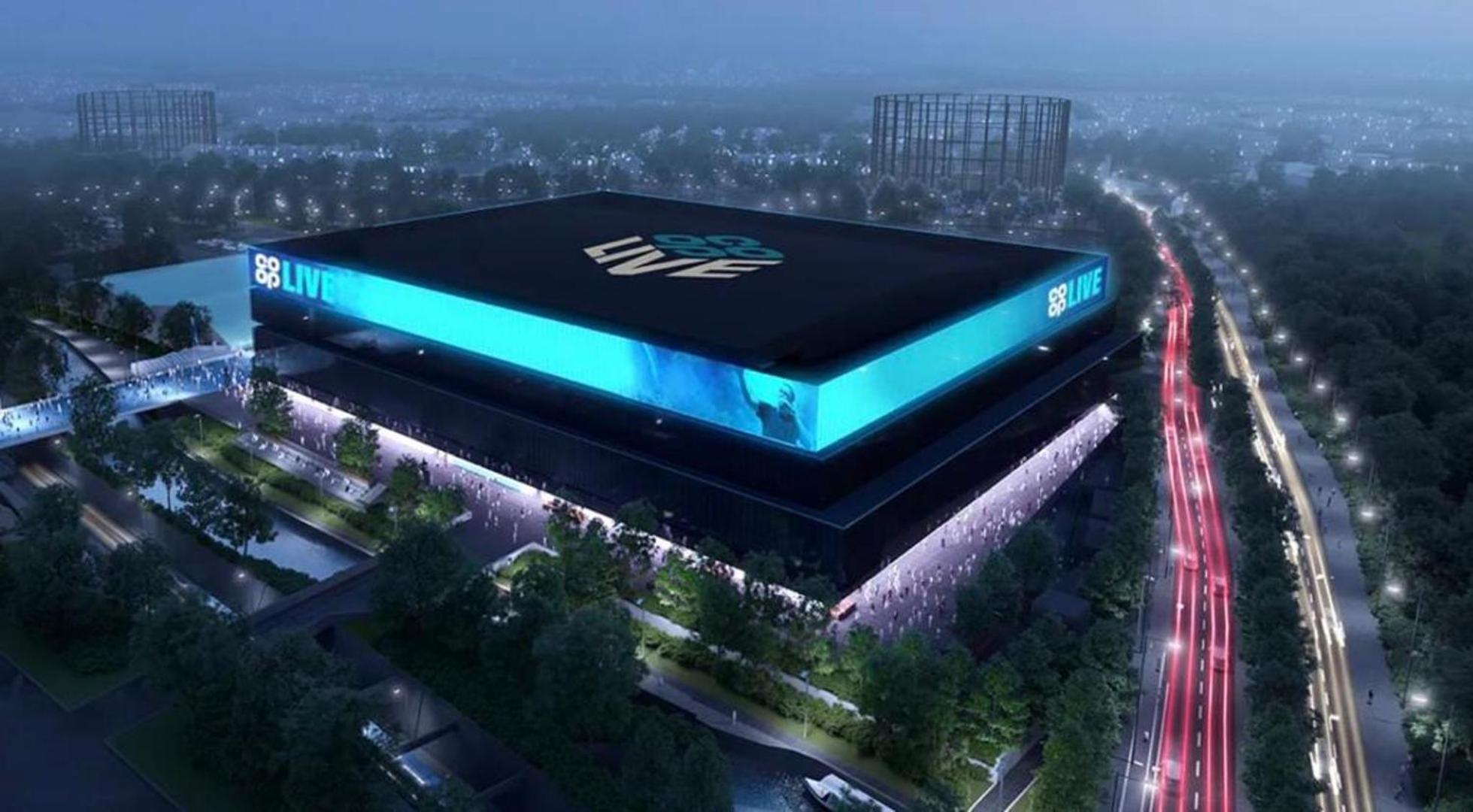 Manchester City Football Stadium View Exterior photo